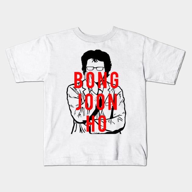 Directed by Bong Joon Ho Kids T-Shirt by Youre-So-Punny